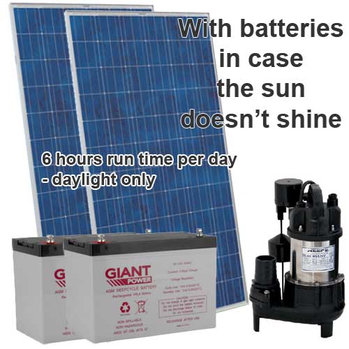 Solar Powered Sump Pumps Strongman Pumps