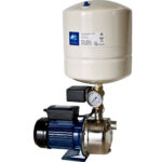 Automatic Household Pressure Pump with Pressure Tank. Automatic drinking water pressure pump. Drinking water pressure pumps