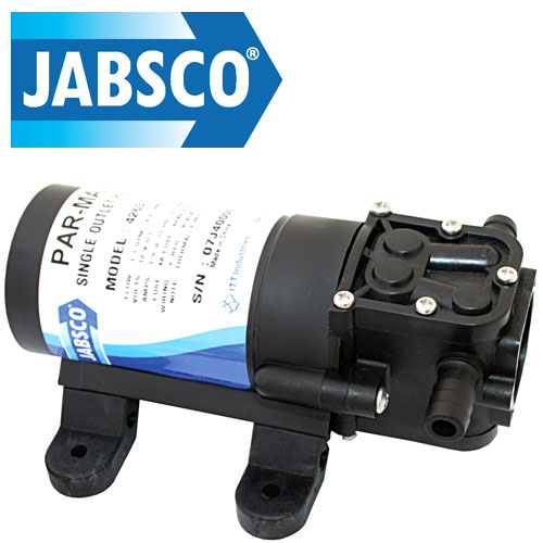 12V Automatic Small Flow Pressure Pump - LPM Jabsco Par Max