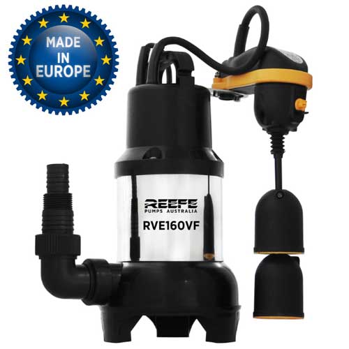 Sump Pump with Vertical Float Switch - Reefe RVE160-VF
