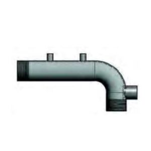 bore manifold with 90 degree elbow