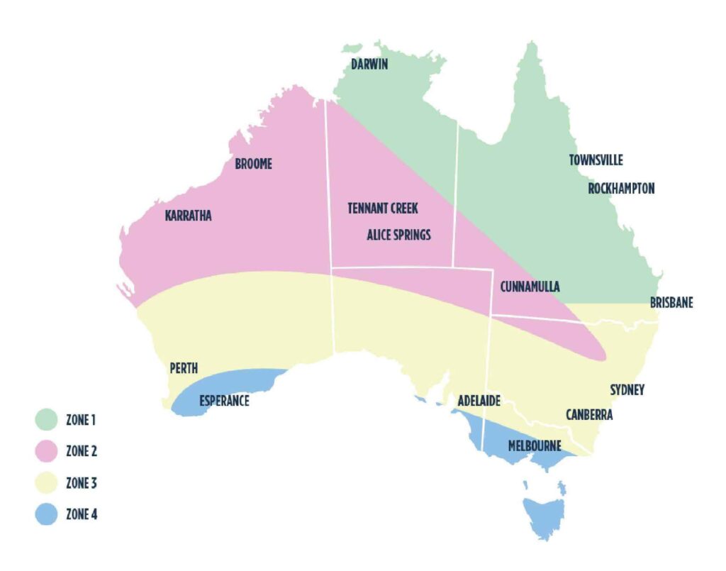 sunlight hour zones